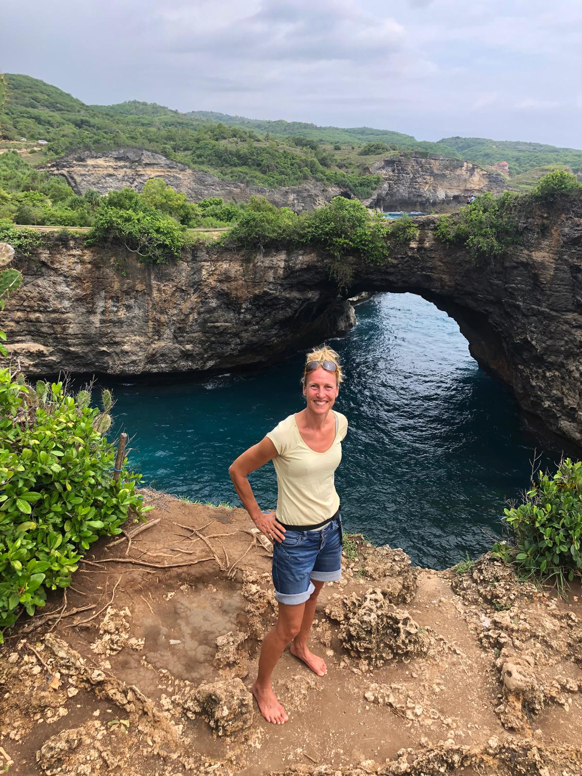 Andrea Blumenwitz unterwegs